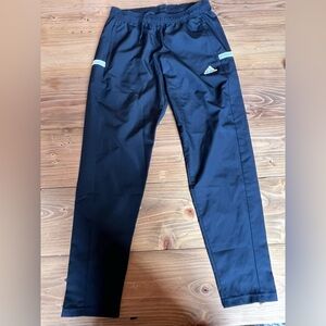 Adidas Women's T19 Woven Track Training Climalite Pants Black Small